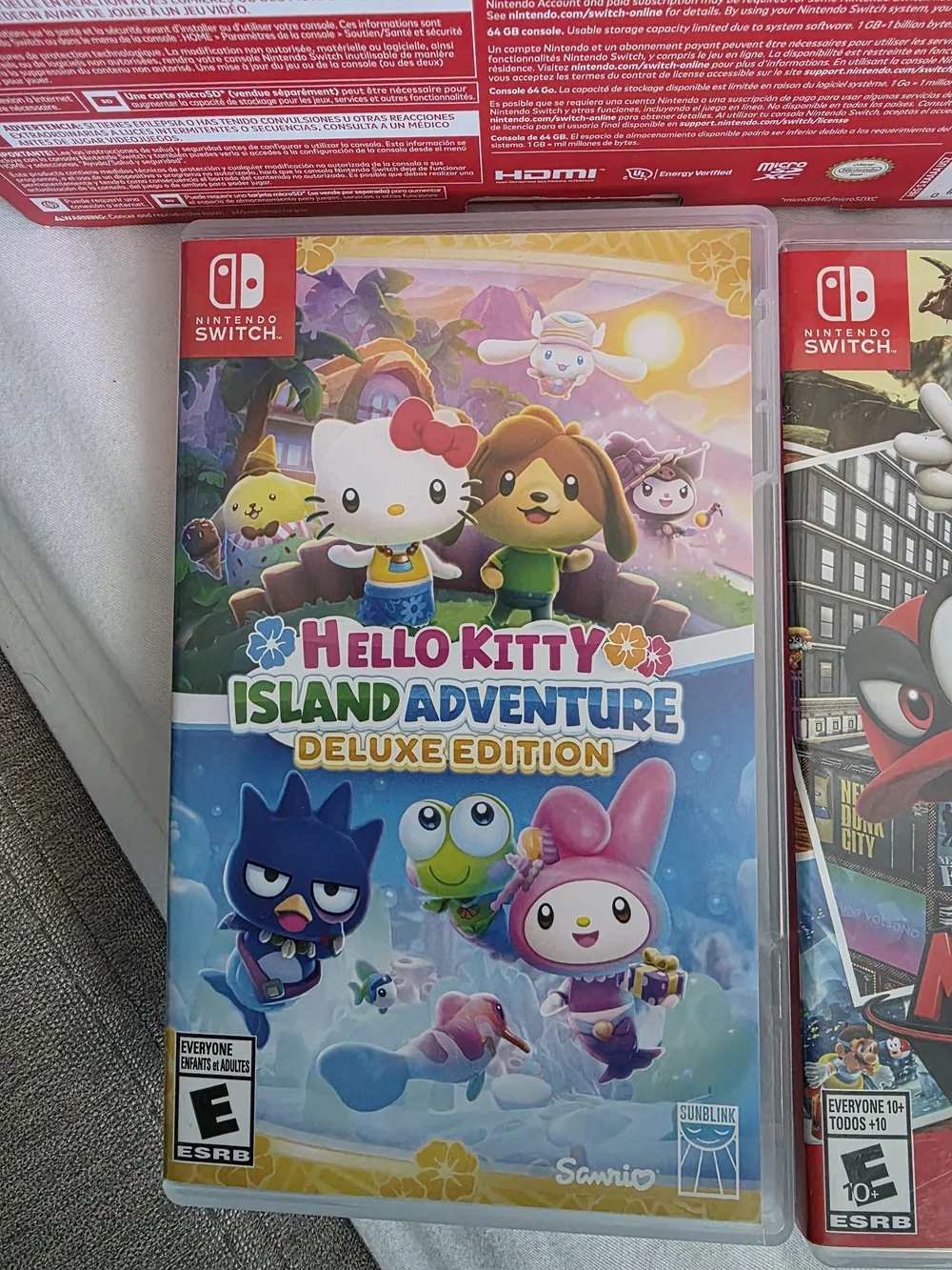 Nintendo switch console